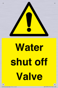 Water shut off Valve